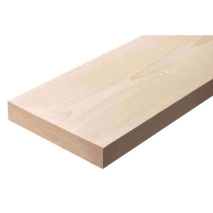 Доска сухая строганная 46х146х6000 сорт АВ